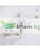 Троен органайзер за баня или кухня с вакуум